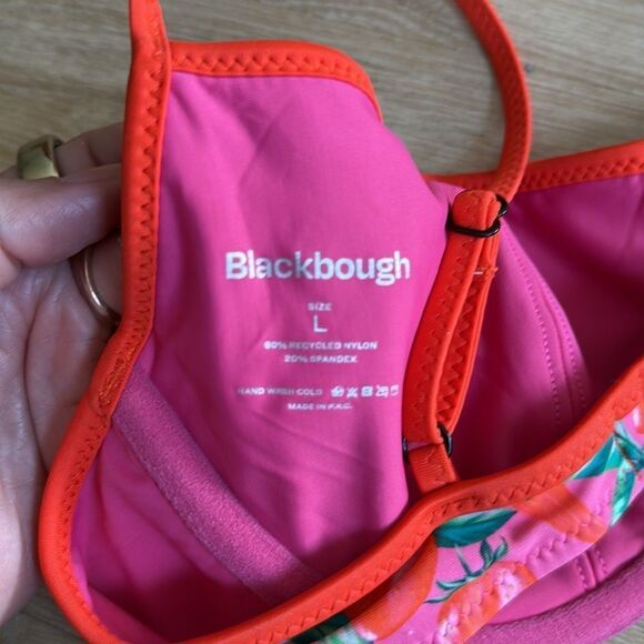 Blackbough Fiona Underwire Top Red and Pink Spicy Pepper Print Large - Picture 6 of 7